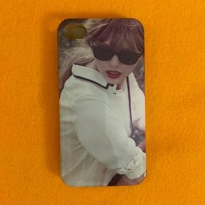 Taylor Swift RED era iPhone 4 & 4S Case